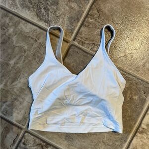 White Lululemon Align Tank